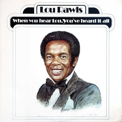 Lou Rawls When You Hear Lou, You've Heard It All Vinyl LP USED