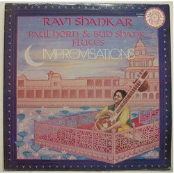 Ravi Shankar / Paul Horn / Bud Shank Improvisations Vinyl LP USED