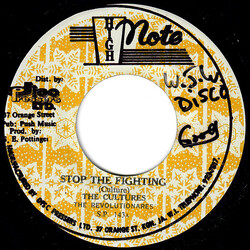 Culture Stop The Fighting USED VINYL 7INCH 45 RPM REISSUE