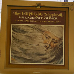 Laurence Olivier The Lord Is My Shepherd (Sir Laurence Olivier Reads The Psalms From The Old Testament With Music From The Holy Land) Vinyl LP USED