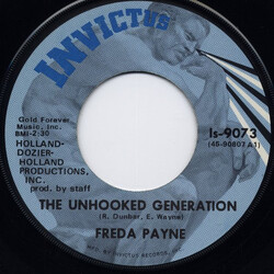 Freda Payne The Unhooked Generation / The Easiest Way To Fall Vinyl 7" USED