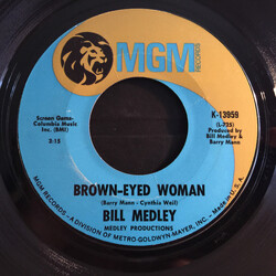 Bill Medley Brown Eyed Woman USED VINYL 7INCH 45 RPM SINGLE
