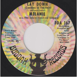 Melanie (2) Lay Down (Candles In The Rain) / Candles In The Rain USED VINYL 7INCH 45 RPM SINGLE