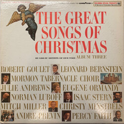 Various The Great Songs Of Christmas (By Great Artists Of Our Time) Album Three Vinyl LP USED