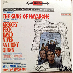 Dimitri Tiomkin The Guns Of Navarone (The Dimitri Tiomkin Original Soundtrack Recording) Vinyl LP USED