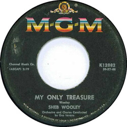 Sheb Wooley My Only Treasure / Luke The Spook USED VINYL 7INCH 45 RPM MONO