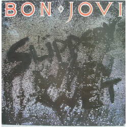 Bon Jovi Slippery When Wet Vinyl LP USED