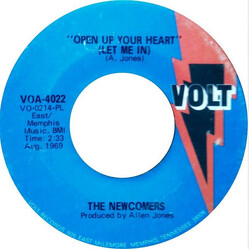 The Newcomers Open Up Your Heart (Let Me In) USED VINYL 7INCH 45 RPM SINGLE