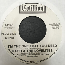 The Lovelites I'm The One That You Need USED VINYL 7INCH SINGLE 45 RPM PROMO MONO