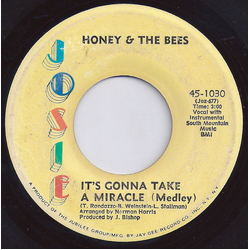 Honey And The Bees It's Gonna Take A Miracle (Medley) / What About Me Vinyl 7" USED