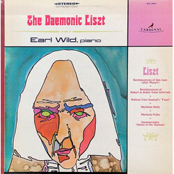 Franz Liszt / Earl Wild The Daemonic Liszt Vinyl LP USED