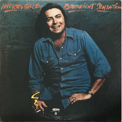 Mickey Gilley Overnight Sensation Vinyl LP USED
