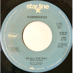 Raspberries Go All The Way / Tonight USED VINYL 7INCH SINGLE 45 RPM REISSUE
