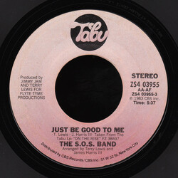 The S.O.S. Band Just Be Good To Me USED VINYL 7INCH 45 RPM STYRENE
