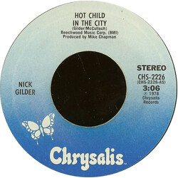 Nick Gilder Hot Child In The City VINYL 7" USED