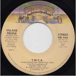 Village People Y.M.C.A. USED VINYL 7INCH 45 RPM SINGLE STEREO