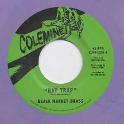 Black Market Brass Rat Trap / Chop Bop USED VINYL 7INCH 45 RPM SINGLE LIMITED EDITION