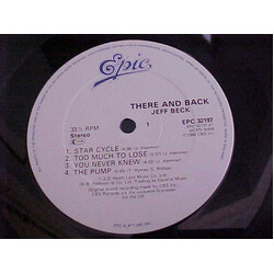 Jeff Beck There & Back Vinyl LP USED