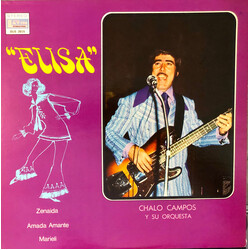 Chalo Campos Y Su Orquesta Elisa Vinyl LP USED