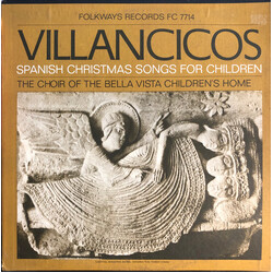 The Choir Of The Bella Vista Children's Home Villancicos: Spanish Christmas Songs For Children Vinyl LP USED