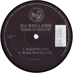 CJ Bolland Sugar Is Sweeter USED VINYL 12INCH