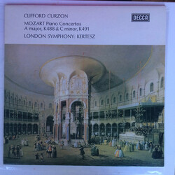 Clifford Curzon / Wolfgang Amadeus Mozart / The London Symphony Orchestra / István Kertész Piano Concertos A Major, K488 & C Minor, K491 Vinyl LP USED