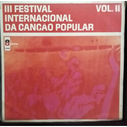 Various III Festival Internacional Da Canção Popular - Vol. II Vinyl LP USED