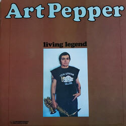 Art Pepper Living Legend Vinyl LP USED