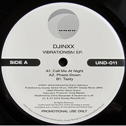 Djinxx Vibrationism EP USED VINYL 12INCH EP PROMO