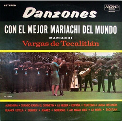 Mariachi Vargas de Tecalitlán Danzones Con El Mejor Mariachi Del Mundo Vinyl LP USED