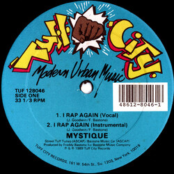 Mystique (3) I Rap Again VINYL 12" USED