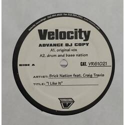 Brick Nation I Like It USED VINYL 12INCH PROMO