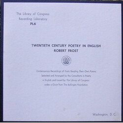 Robert Frost Reading His Own Poems Vinyl LP USED