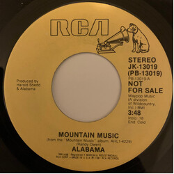 Alabama Mountain Music USED VINYL 7INCH 45 RPM SINGLE PROMO