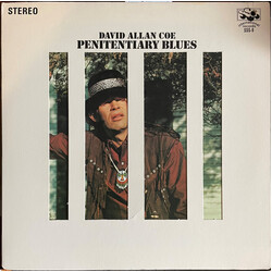 David Allan Coe Penitentiary Blues Vinyl LP USED