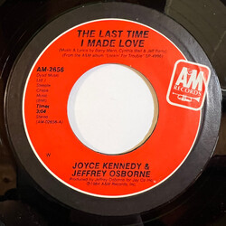 Joyce Kennedy / Jeffrey Osborne The Last Time I Made Love USED VINYL 7INCH 45 RPM SINGLE