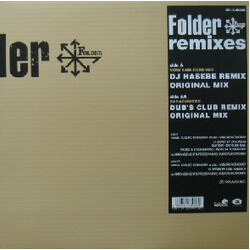 Folder (2) Remixes USED VINYL 12INCH 33 S RPM SINGLE STEREO