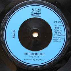 Wizzard (2) Rattlesnake Roll Vinyl 7" USED