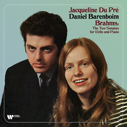 Johannes Brahms / Jacqueline Du Pré / Daniel Barenboim The Two Sonatas For Cello And Piano Vinyl LP USED