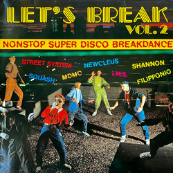 Various Let's Break Vol. 2 (Nonstop Super Disco Breakdance) Vinyl LP USED