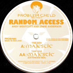Random Access Majestic USED VINYL 12INCH 45 RPM