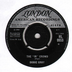 Dobie Gray The "In" Crowd USED VINYL 7INCH 45 RPM