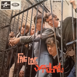 The Yardbirds Five Live Yardbirds Vinyl LP USED