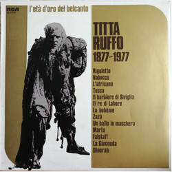 Titta Ruffo 1877~1977 Vinyl LP USED