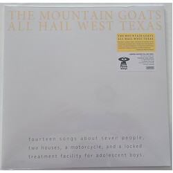 The Mountain Goats All Hail West Texas Vinyl LP USED