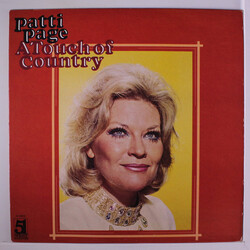 Patti Page A Touch Of Country Vinyl LP USED