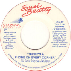 Susi Beatty There's A Phone On Every Corner USED VINYL 7INCH 45 RPM SINGLE