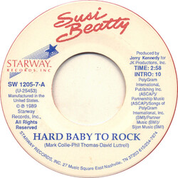 Susi Beatty Hard Baby To Rock USED VINYL 7INCH SINGLE