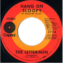 The Lettermen Hang On Sloopy USED VINYL STEREO 7INCH