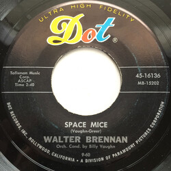 Walter Brennan Space Mice / The Thievin' Stranger USED VINYL 7INCH 45 RPM SINGLE